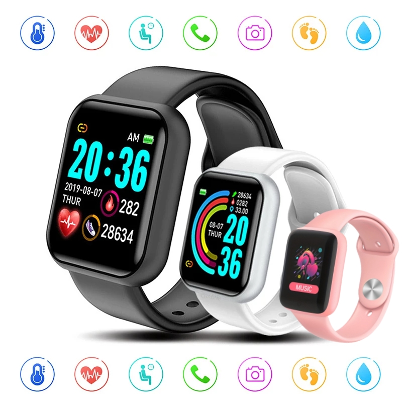 Open Heart Watch - Spor Bluetooth akıllı saatler renk ekran