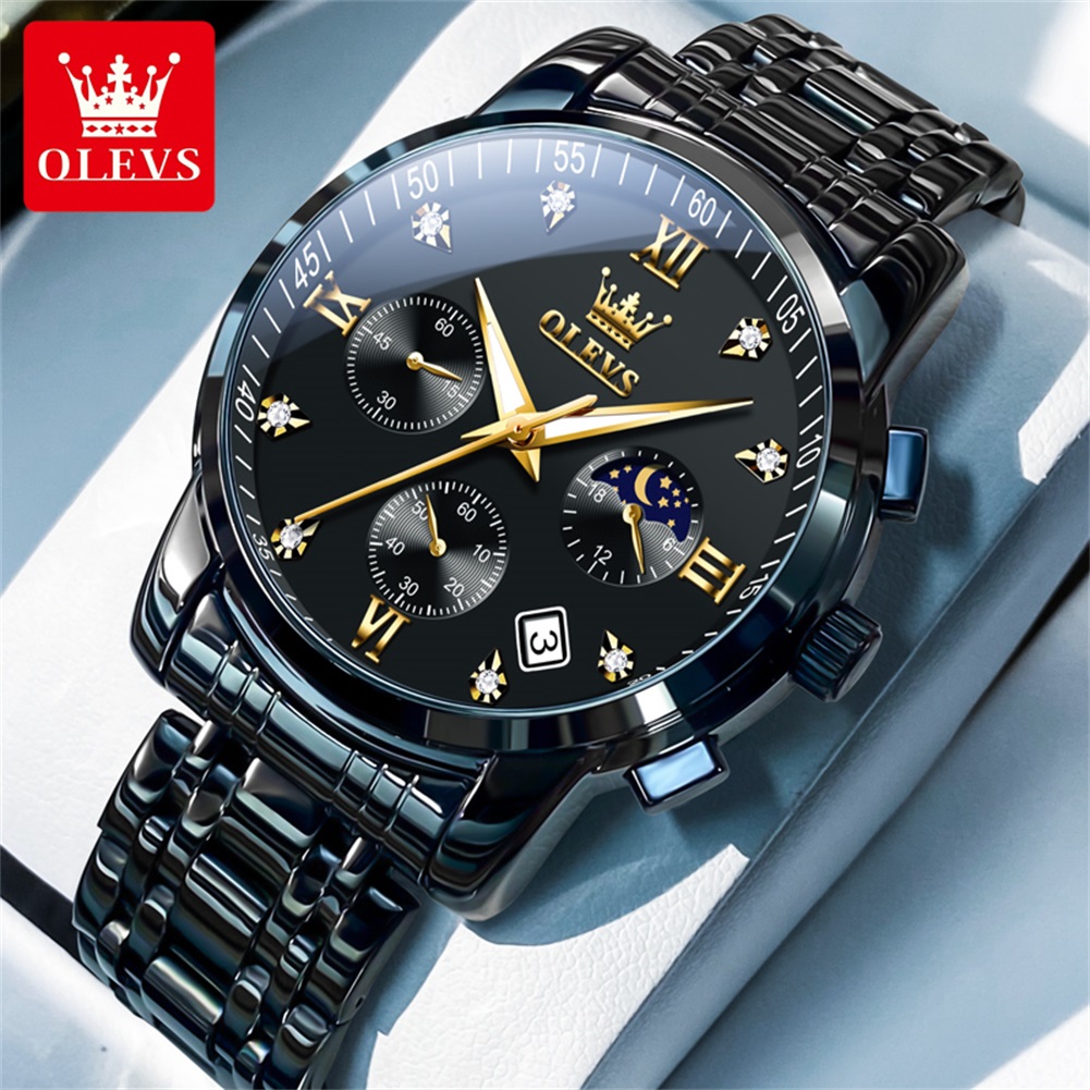 Luxury Watch Price - OLEVS Popüler erkek saatleri paslanmaz çelik