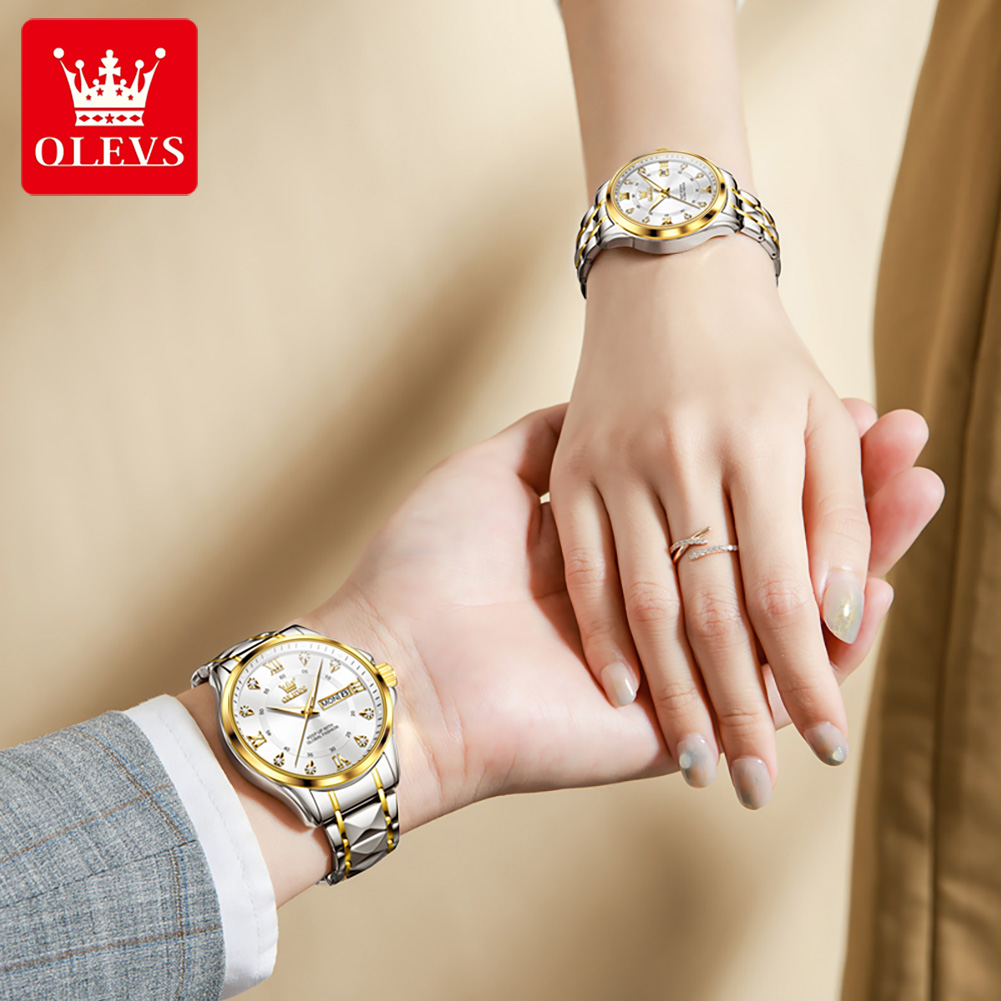 OLEVS 2906 sevgili saati Oriji - Luxury Watch Price incelemesi ve fiyatı