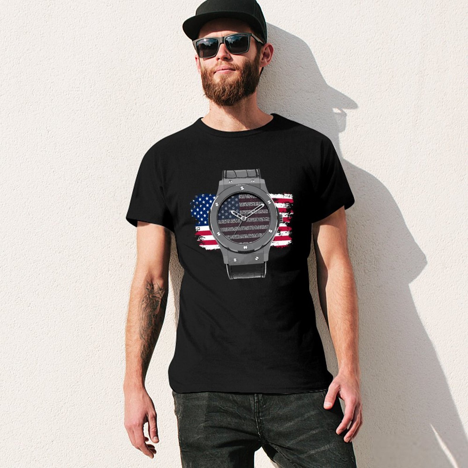 LÜKS SAAT ÇİZİMİ T-Shirt Cadıl - Luxury Watch Drawing incelemesi ve fiyatı