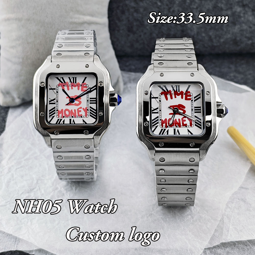 Yeni NH05 Kare Saat Zaman Para - Luxury Watch Time incelemesi ve fiyatı