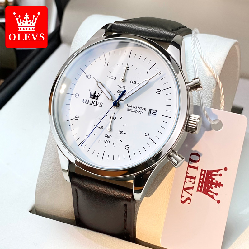 OLEVS Orijinal erkek Saatler Ü - Luxury Watch Longines incelemesi ve fiyatı