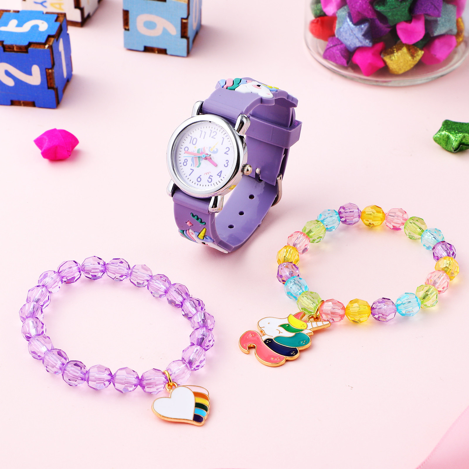 1 Set Unicorn Saat ve Charm Bi - Luxury Watch Time incelemesi ve fiyatı