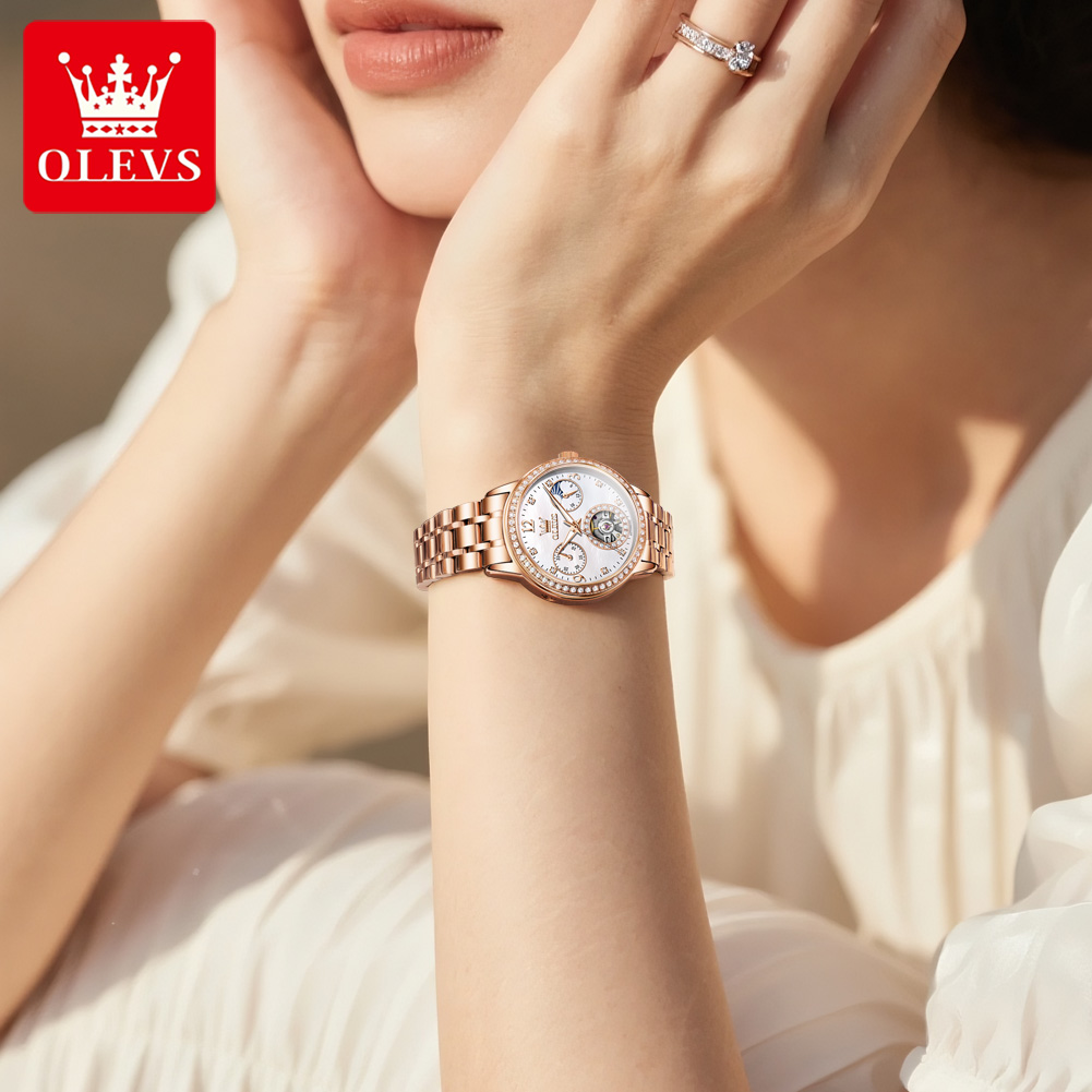 OLEVS kadın saatleri üst marka - Luxury Watch & Jewellery incelemesi ve fiyatı